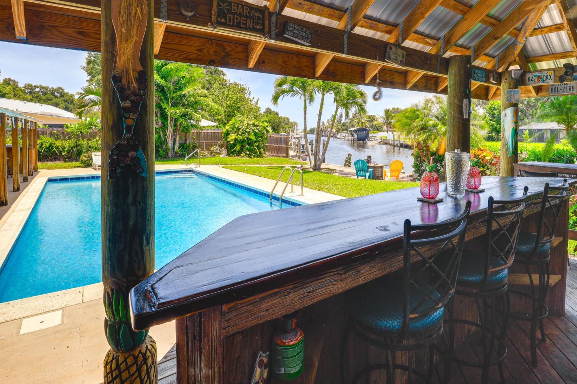 Waterfront Vero With Pool And Boat Dock! *